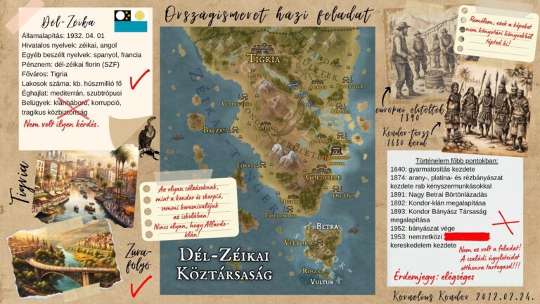 Dél-Zéika és a Kondor-klán története